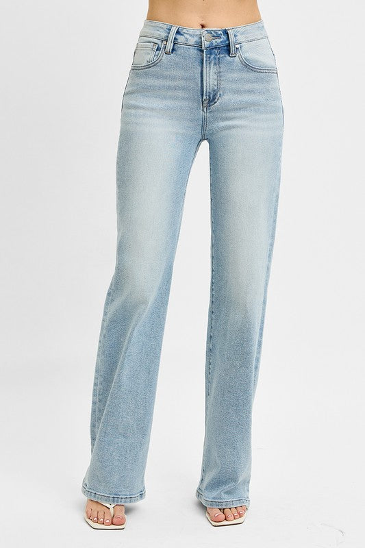 High Rise Wide Leg 90’s Jeans