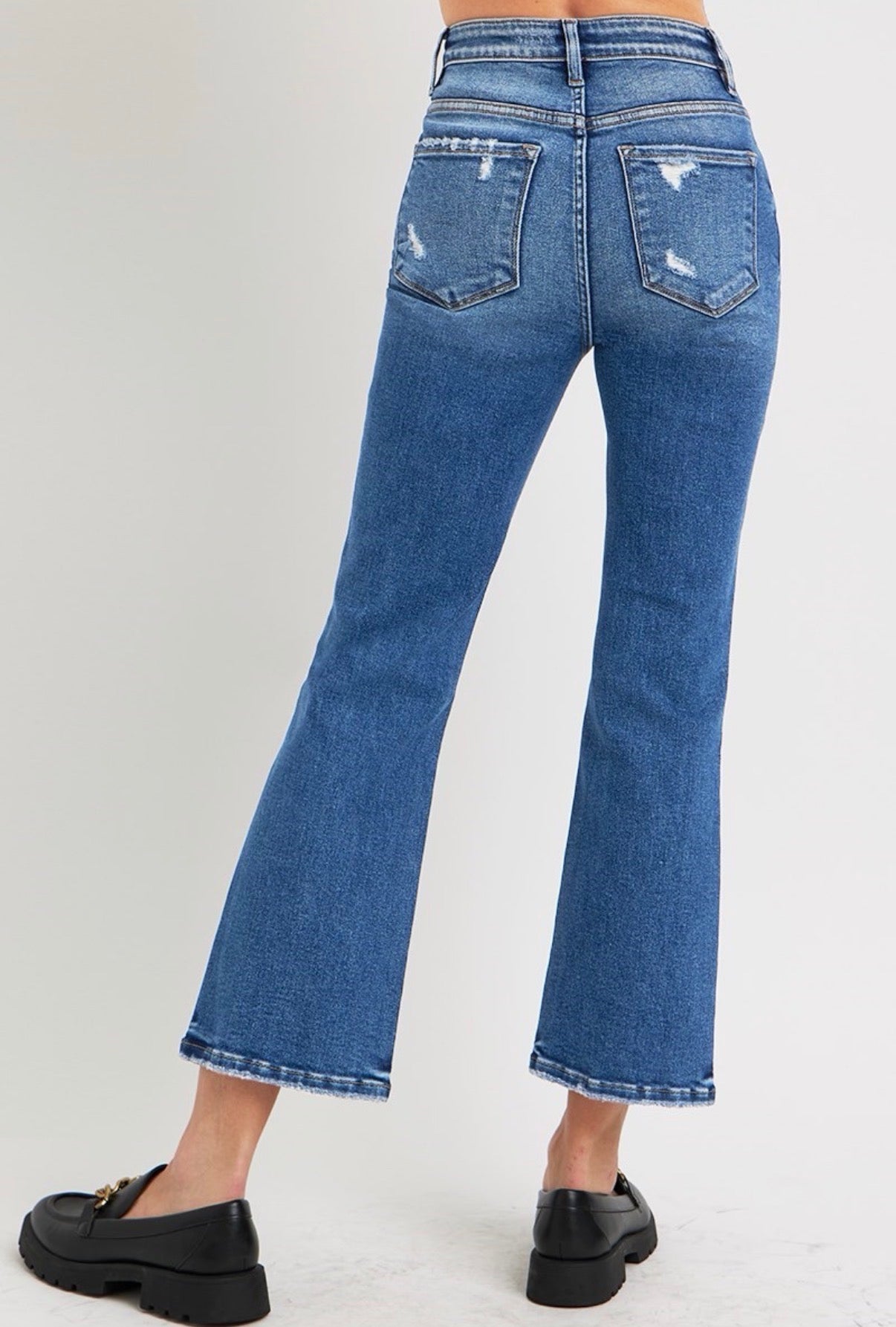 High Rise Bootcut Jeans