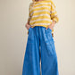 Washed Terry Cargo Pants
