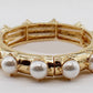Pearl and Gold Bracelet