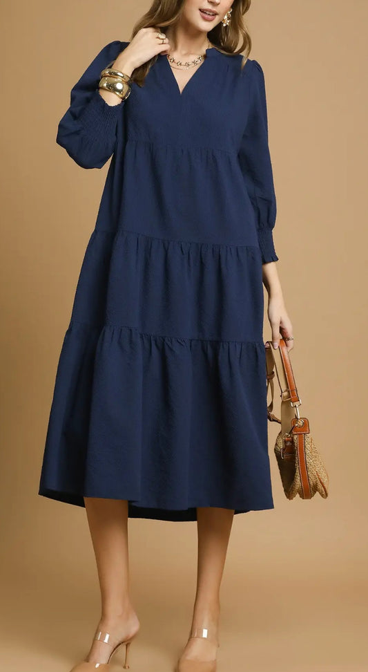 Long Sleeve Midi Dress