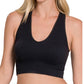 Ribbed Cropped Tank