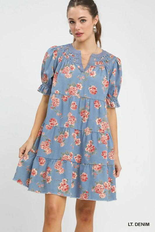LT Denim Baby Doll Dress