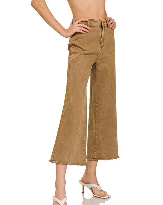 Frayed Hem Jeans