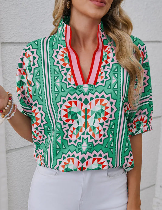 Geometric Colorful Top