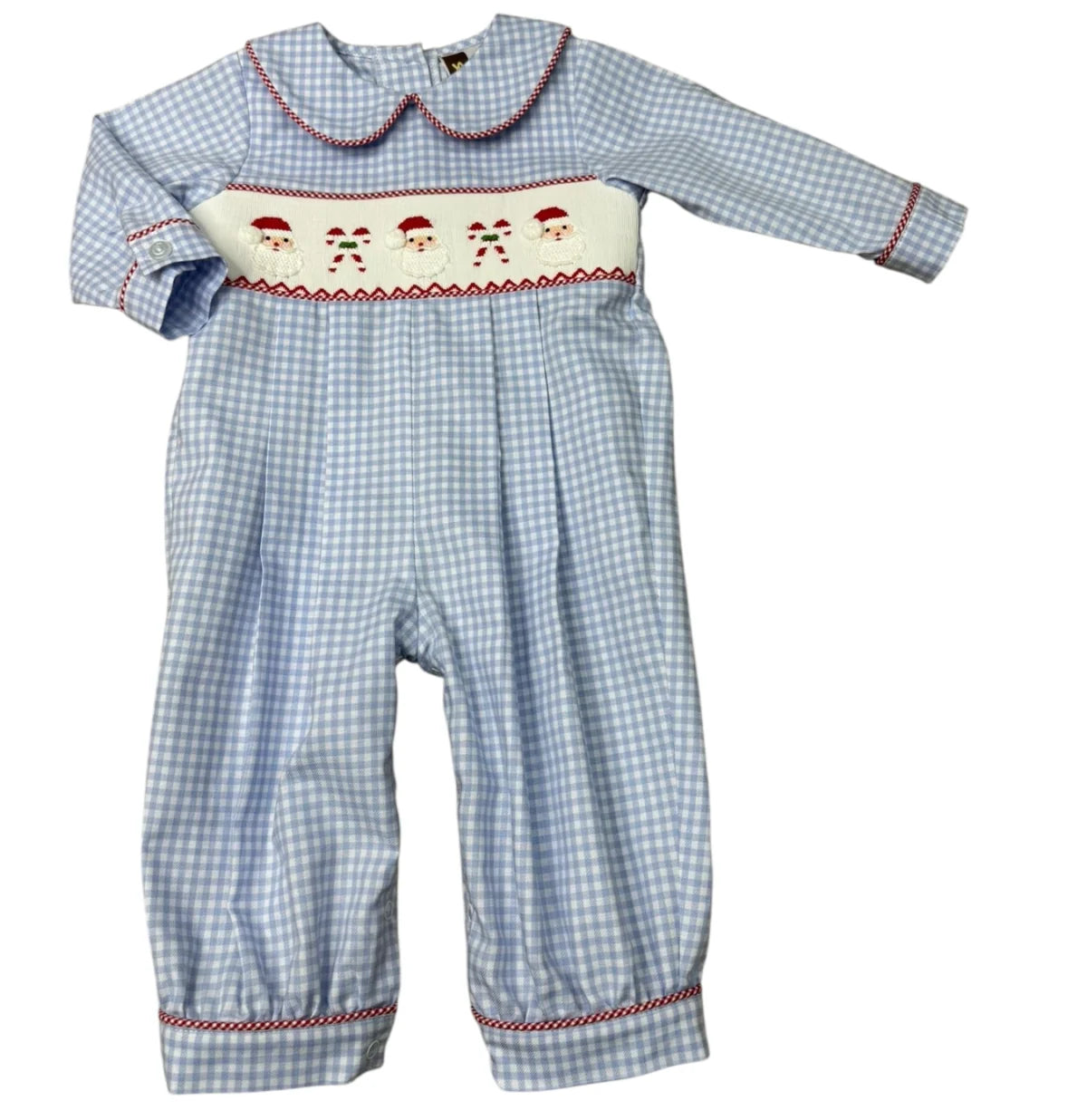 Ho Ho Ho Smocked Bubble Longall