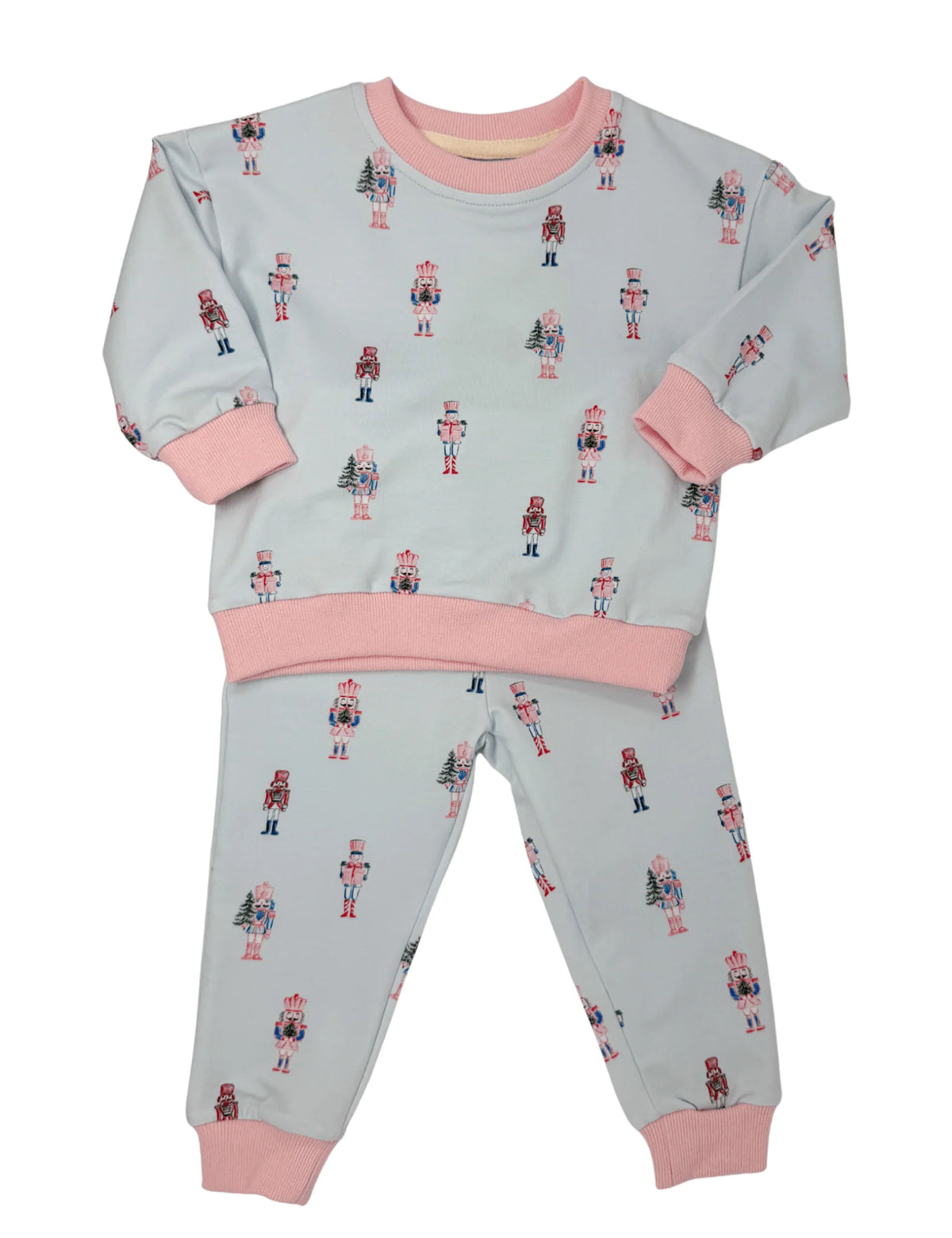 Blue Nutcracker Jogger Set