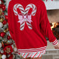 Candy Cane Cardigan