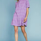 Lavender Heart Mini Dress