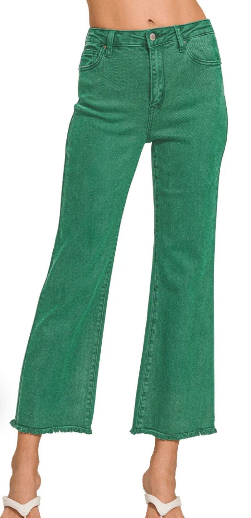 Acid Wash Summer Jeans
