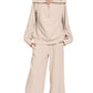 Winter Long Sleeve Pants Set