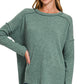 Soft Hem Sweater Top