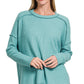 Soft Hem Sweater Top