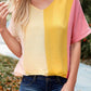 Multi Color Woven Top