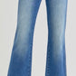 High Rise Ankle Straight Jeans