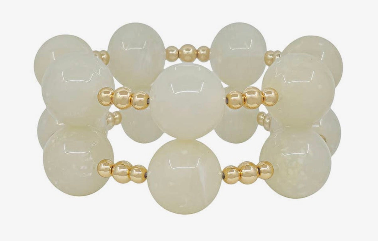 Big Beaded Bracelet Set