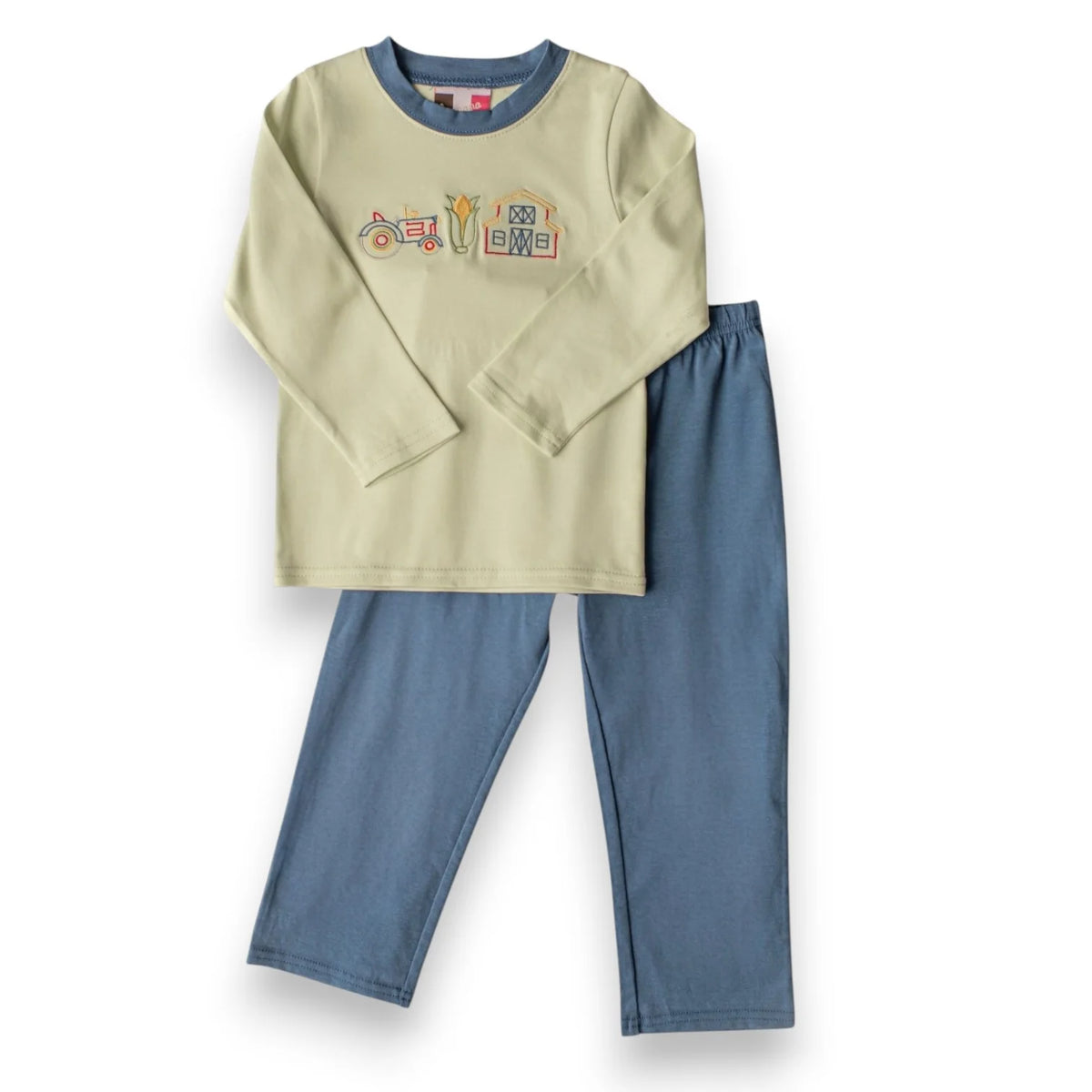 Down On The Farm Boys Pant Set