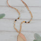 Teardrop Beaded Necklace