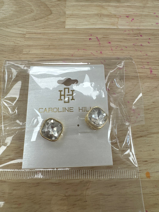 Clear Stud Earrings