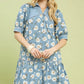 LT Denim Floral Dress