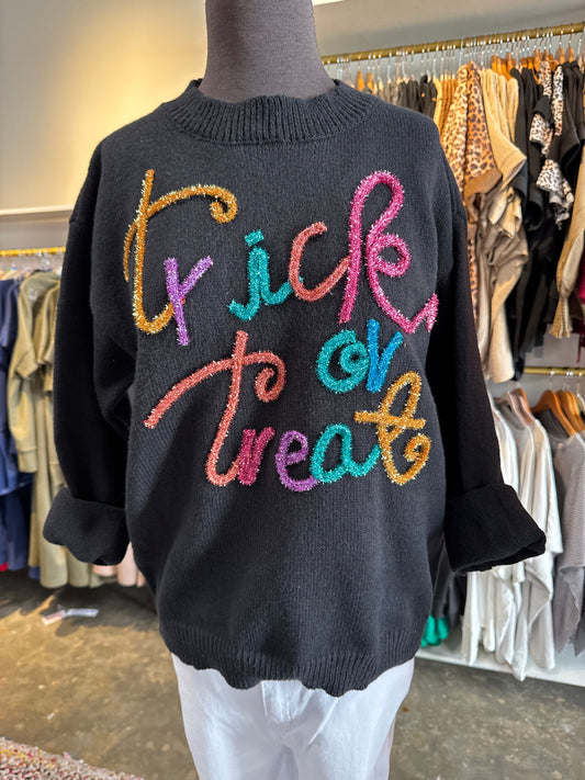 Trick Or Treat Sweater