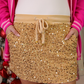 Gold Sequin Skort