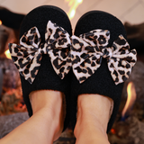Leopard Print Slippers