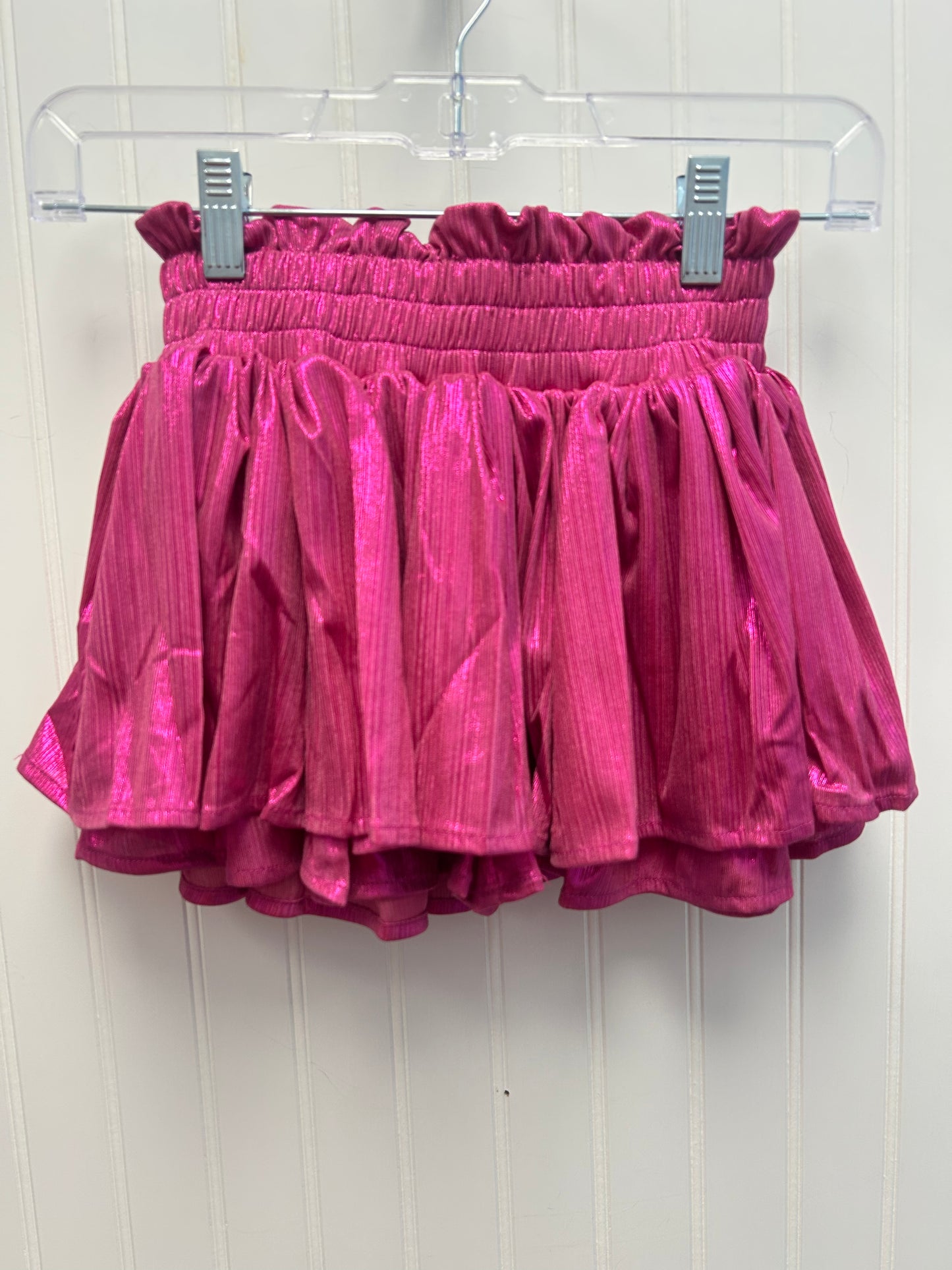 Plisse Shine Skort
