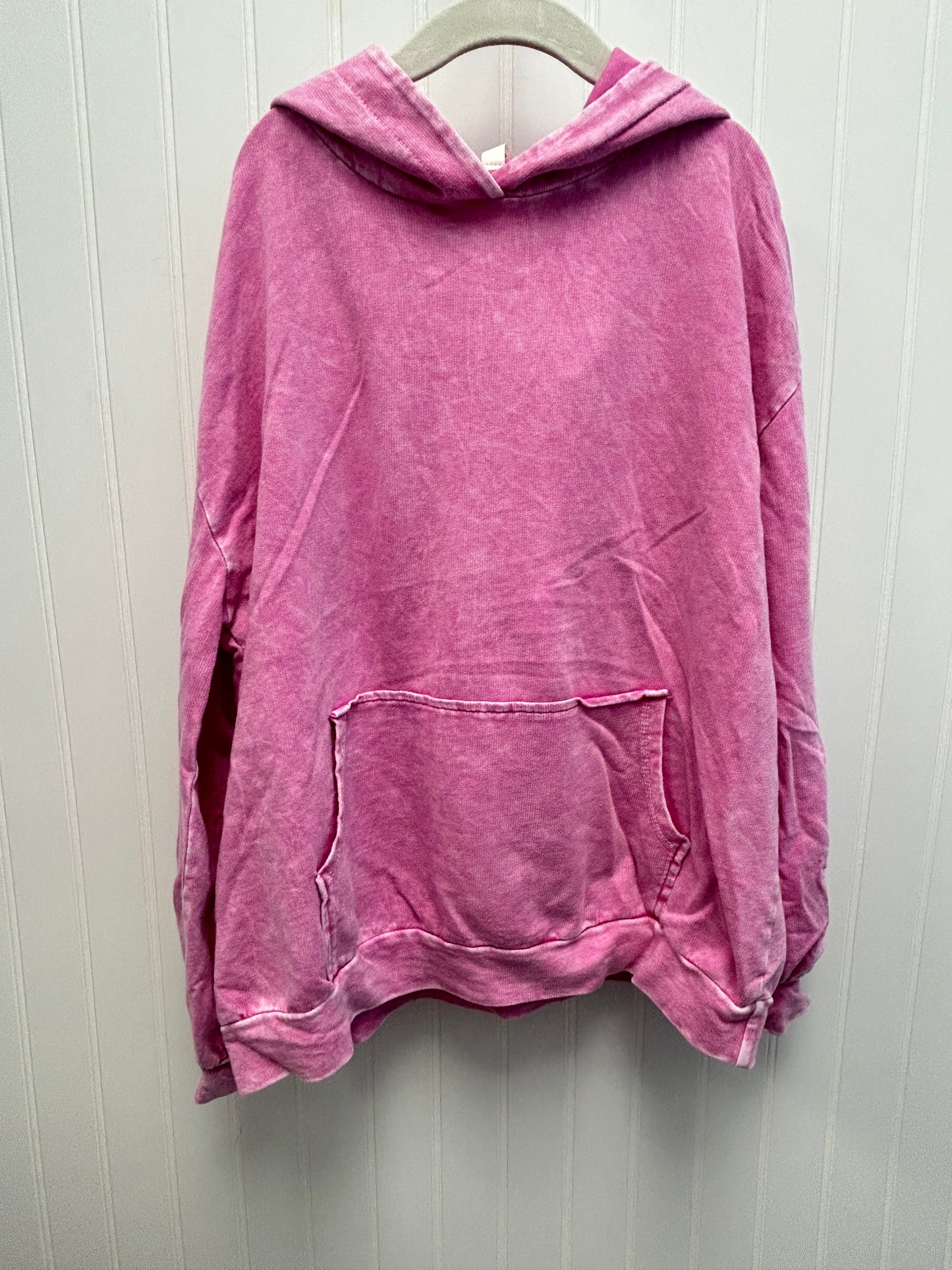 Oversized Mineral Wash Hoodie