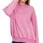 Acid Wash Soft Pullover