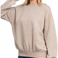 Acid Wash Soft Pullover