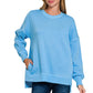 Soft High-Low Pullover