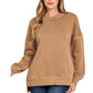 Soft High-Low Pullover