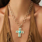 Gold and Turquoise Necklace