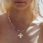 Gold Chain Cross Necklace