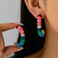 Colorful Hoop Earrings