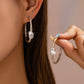 Crystal Gold Hoops