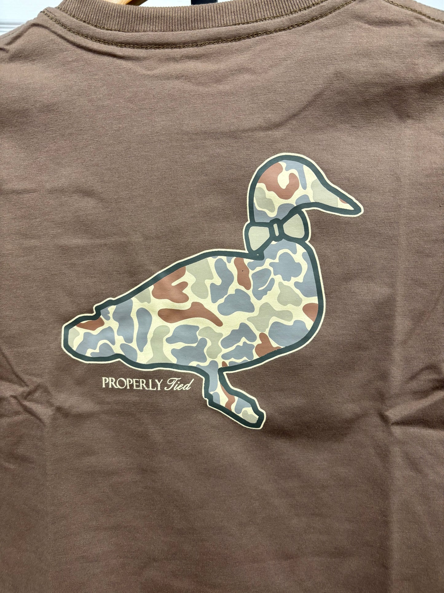 Boys Camo Duck Tee
