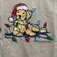 Boys Santa Puppy Tee