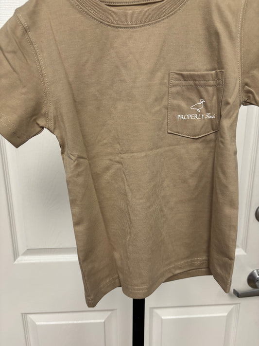 Boys Mossy Oak Logo Tee