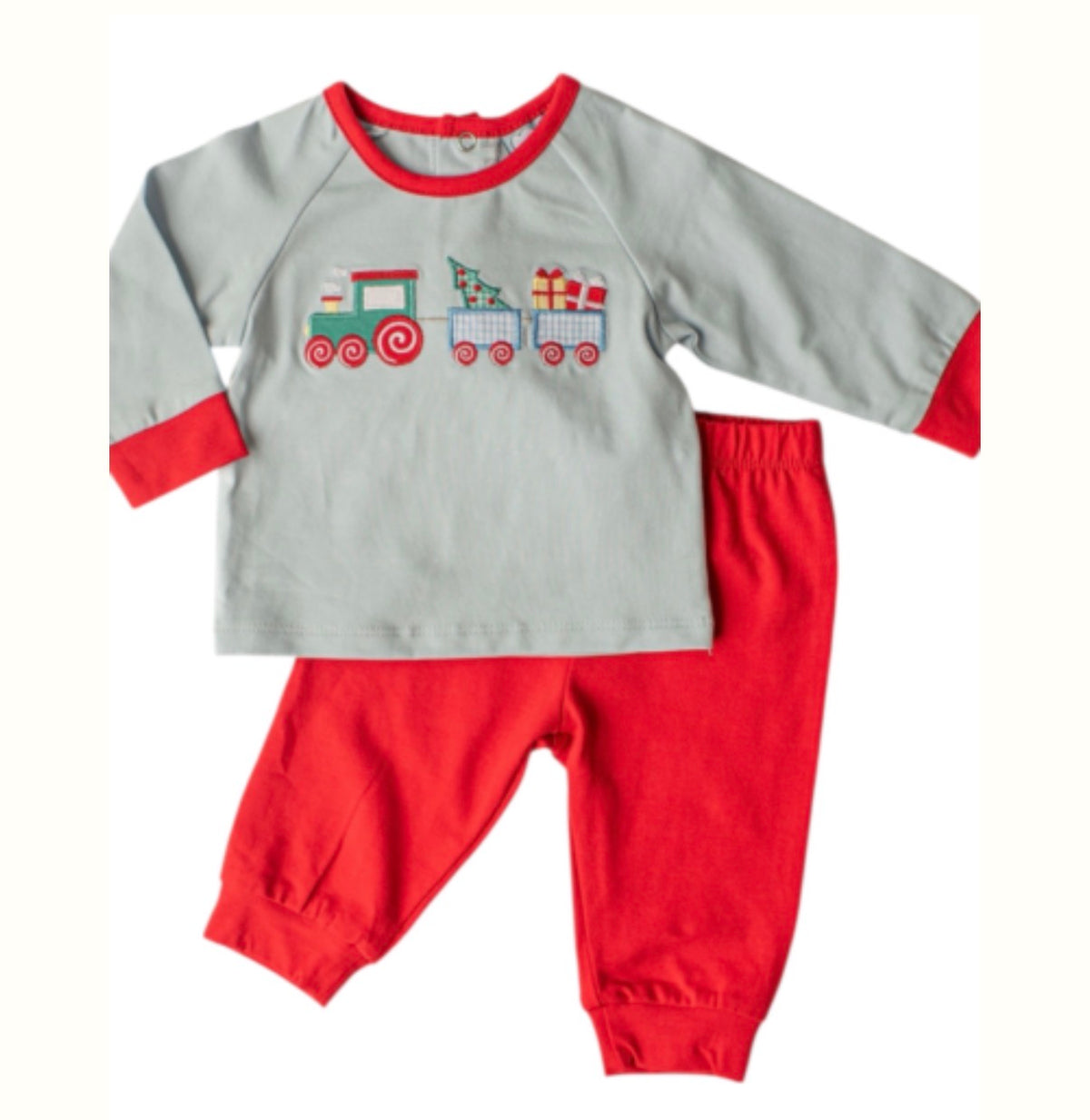 Christmas Train Jogger Set