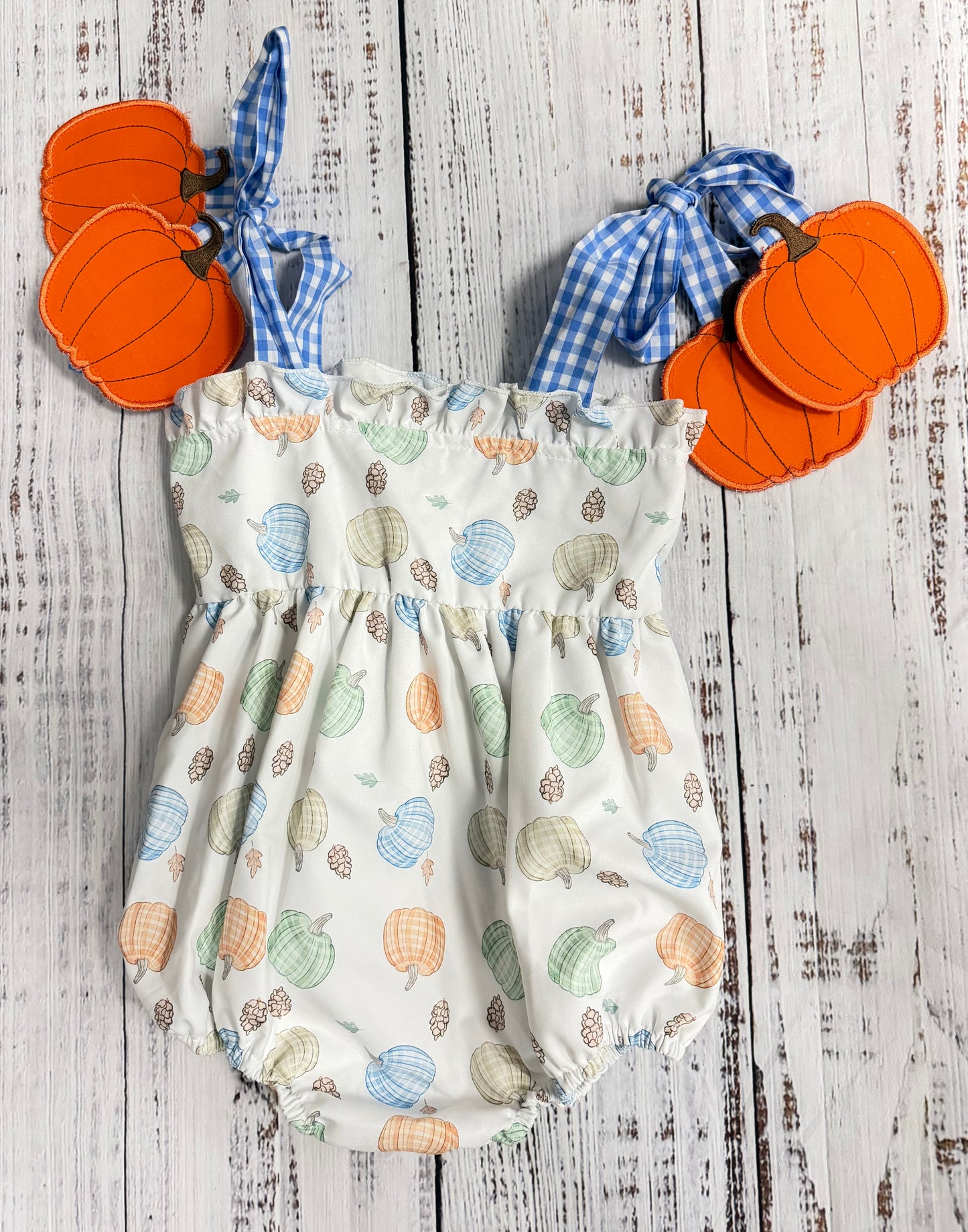 Pumpkin Side Tie Bubble
