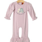O Come Let US Adore Him Ruffle Romper