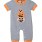 Striped Pumpkin Romper