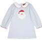 Blue Striped Santa Dress
