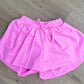 Cotton Candy Pink Butterfly Shorts