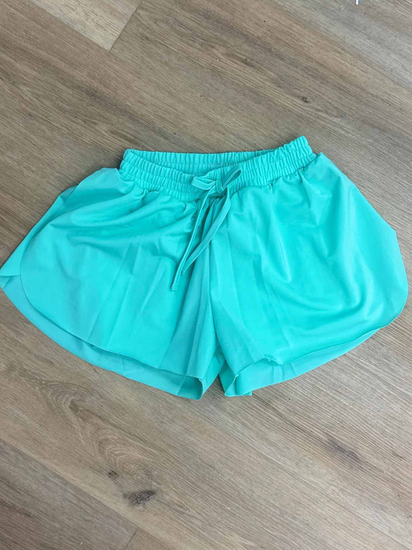 Mint Butterfly Shorts