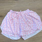 Pink Smiley Butterfly Shorts