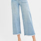 Light Wash Band Detail Jeans