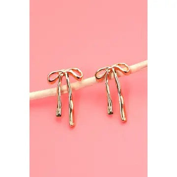 Bow Ribbon Earrings